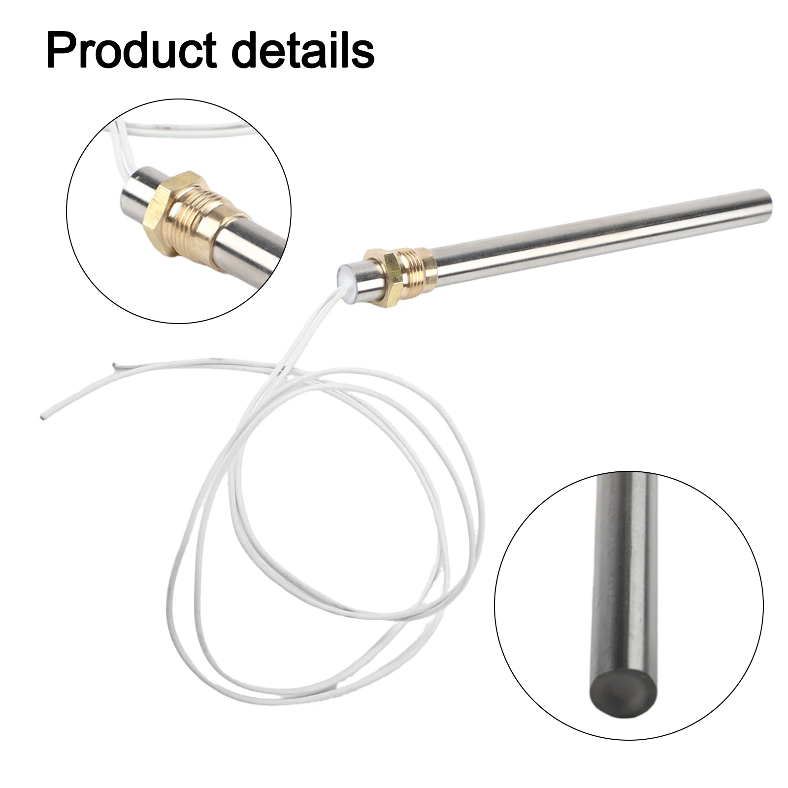 Easy Install Ignition Rod Grill Grill Part 17 Mm Wrench Compatible 170 Mm for Total Length 230V Operation Easy Install
