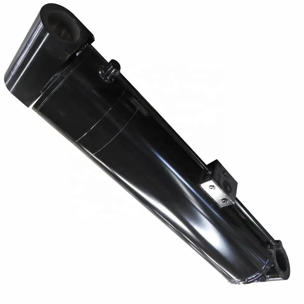 Factory direct industrial high sealing performance hard chrome plated steel two-way crane hydraulic lifting cylinder
