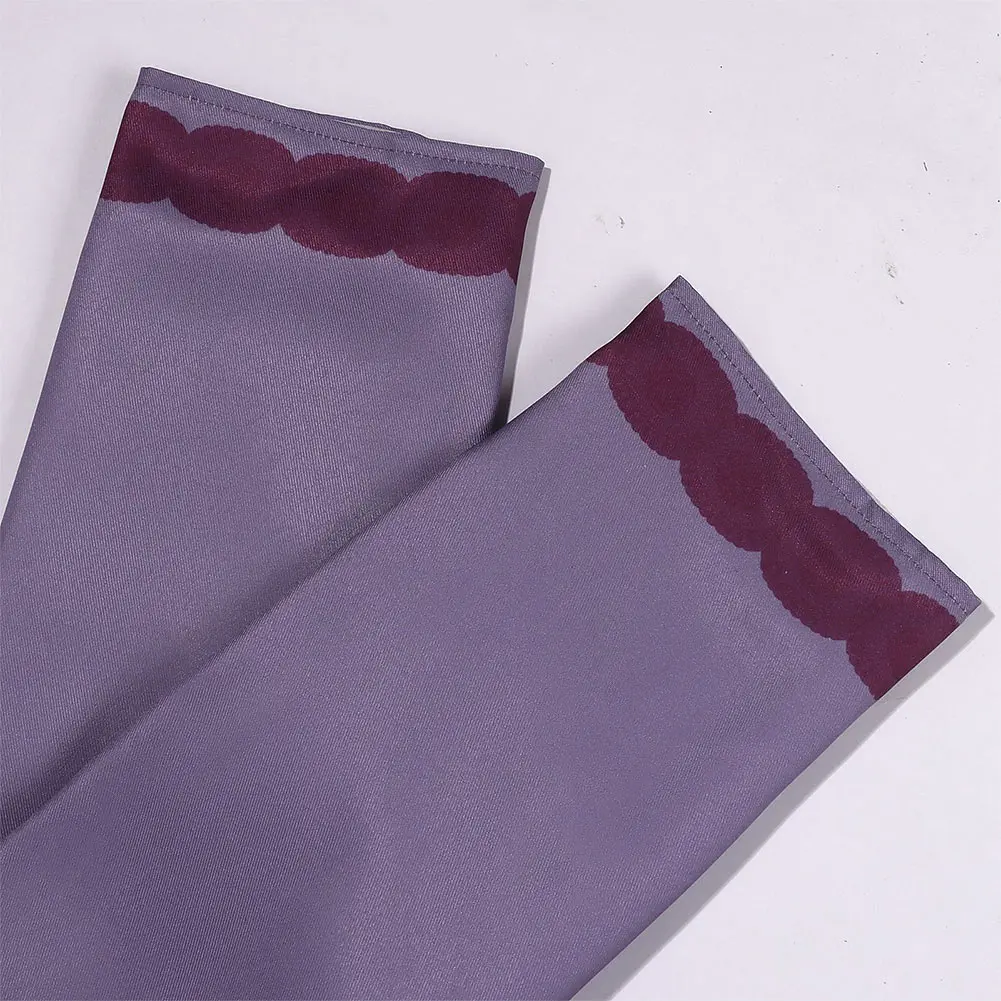 تمويه الشريرة 2 الساحرة Elphaba تأثيري معطف الأرجواني فستان أبيض زي الدعاوى ملابس الهالوين كرنفال ملابس للحفلات مجموعة #4