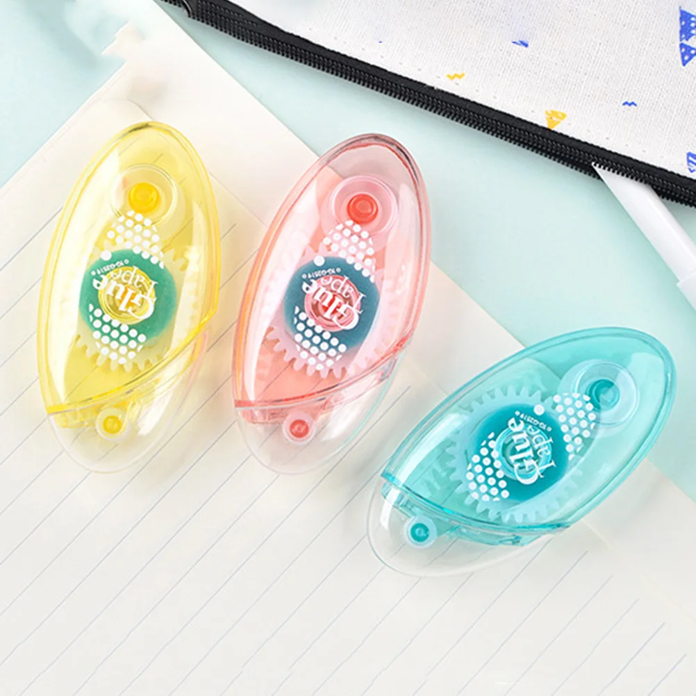 Glue Tape 8mm Width Premium Materials Strong Adhesion Easy Application Sealing Letters Scrapbooking DIY Work Adorable