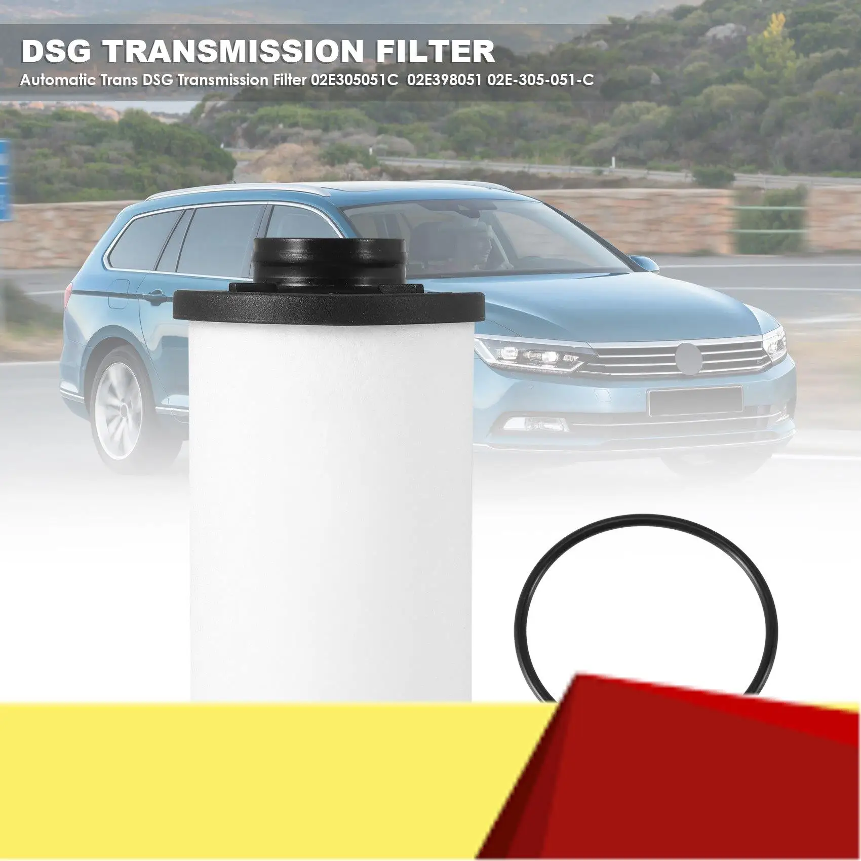 

Automatic Trans DSG Transmission Filter 02E305051C For Beetle Passat Eos For- A3 DQ250 02E398051 02E-305-051-C-M53K