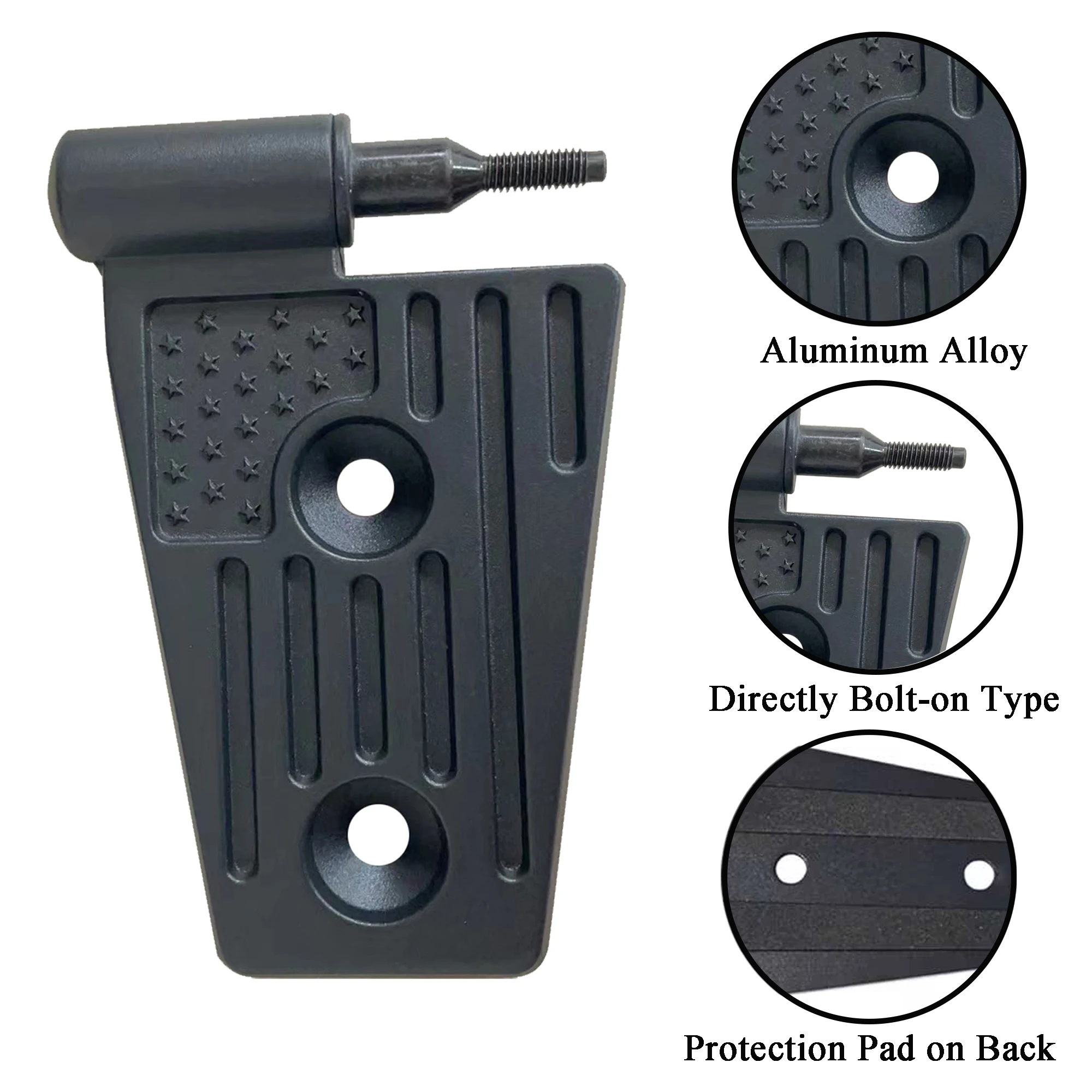 Car Door Hinges & Screw Bolts Repair Kit for Jeep Wrangler 2007-2018 JK JKU Sport Rubicon Sahara X Unlimited