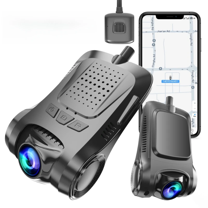 Plastic casing, 4G live driving trajectory, GPS, overseas CAR DVR AI dashcam