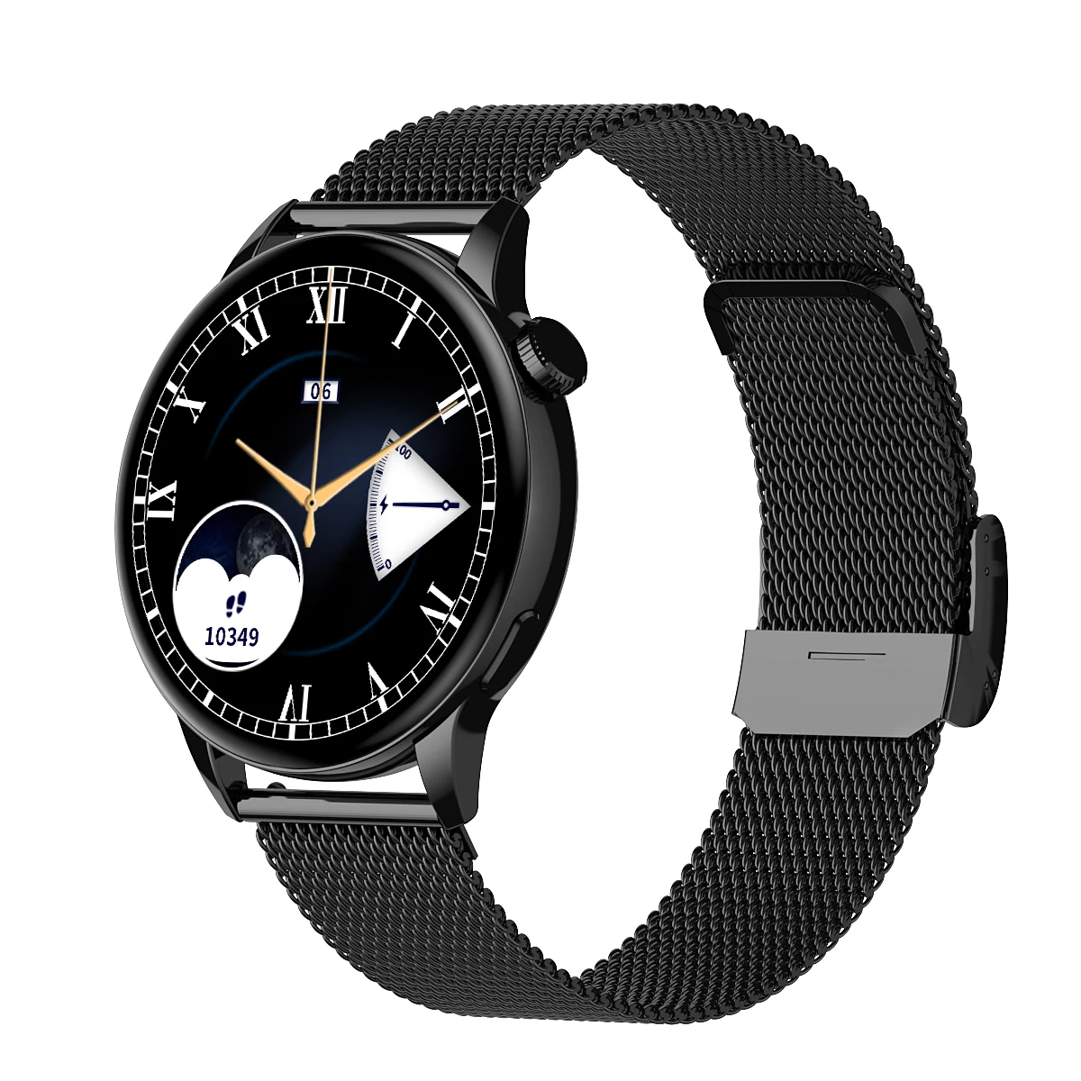 

1.3“ AMOLED HD Fashion Smart Watch With Multifunctions, Bluetooth Calling, Sport Counter,Health Management, 1 watch with 2 belts