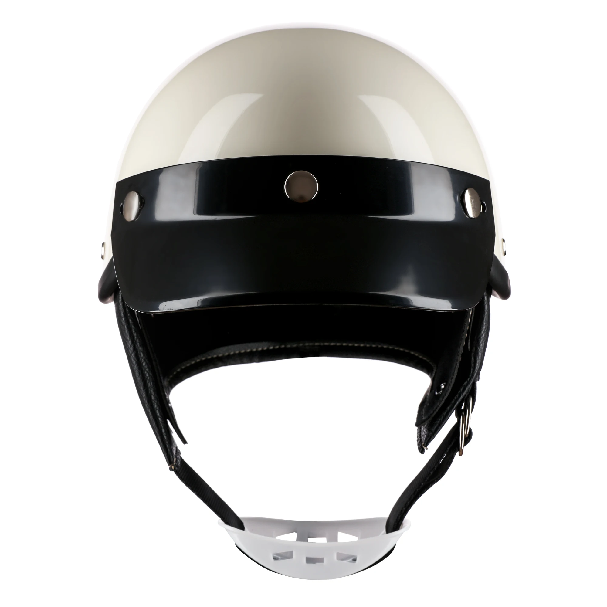 Casco moto mezzo casco retrò v - Vintage Open Face Retro Helmet recensione e prezzo