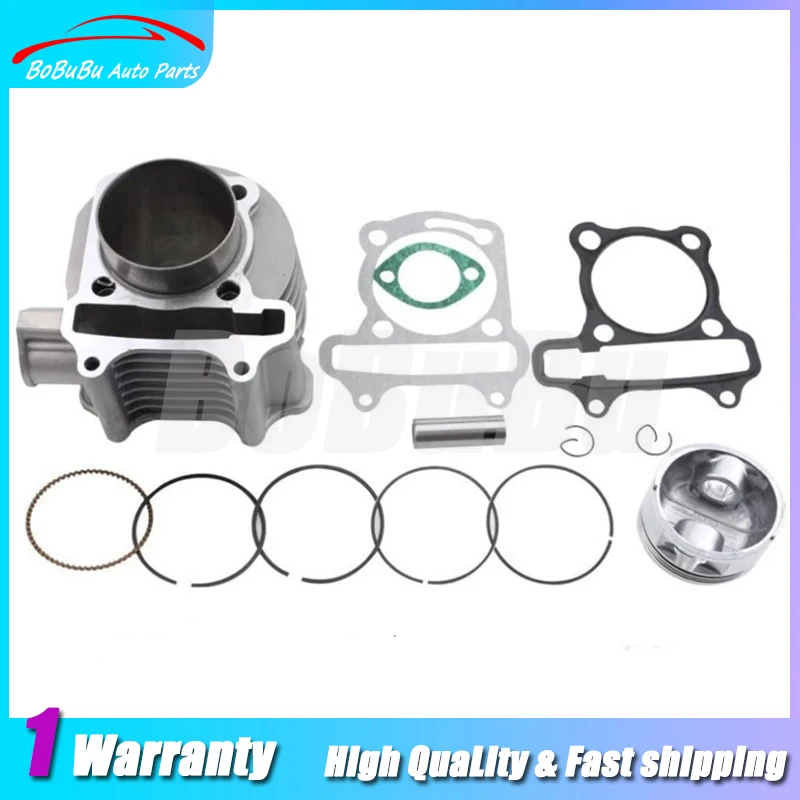 

57.4 mm 150cc cylindre piston Kit for Italika Ds150 Ws150 Gs150