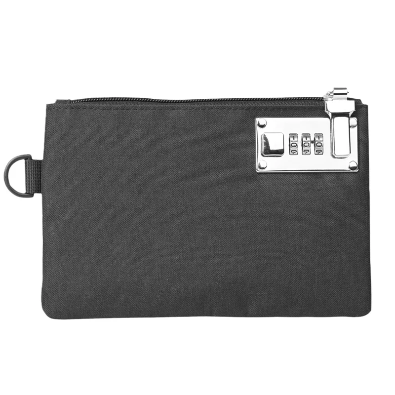 DHL50pcs Oxford Password Lock Ear Line Protable Square Wallet