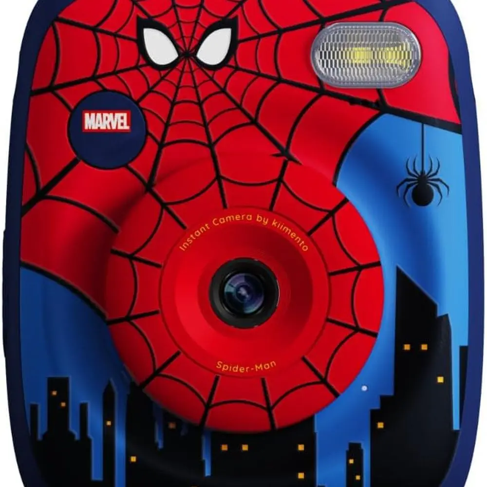 Spider-Man Edition Instant Print Digital Camera: 5-Sec Photos, 4 Colors, 25+ Filters, 48MP, 1080p Video