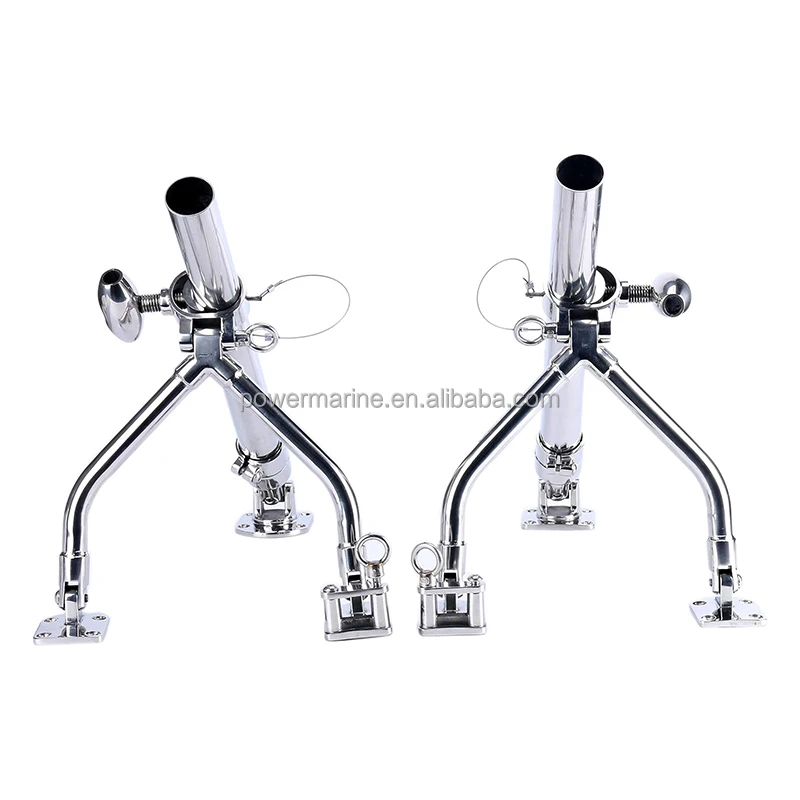 

Stainless Steel Outrigger Adjustable Wishbone Bases Marine Hardware Boat Accessories Fishing Rod Holder