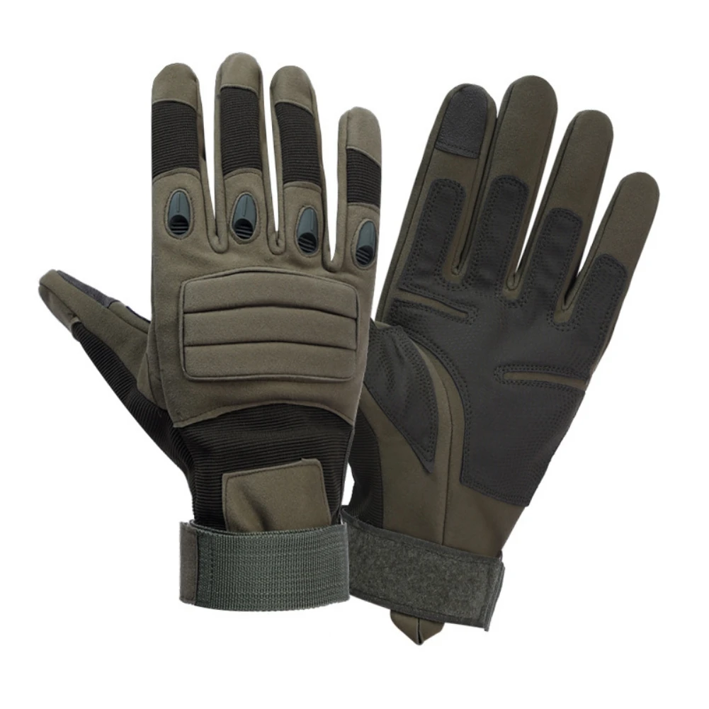 2pcs Men Touch Screen Gloves Outdoor Mountaineering Cycling Gloves Anti-wear Anti-knife Men Tactical Gloves