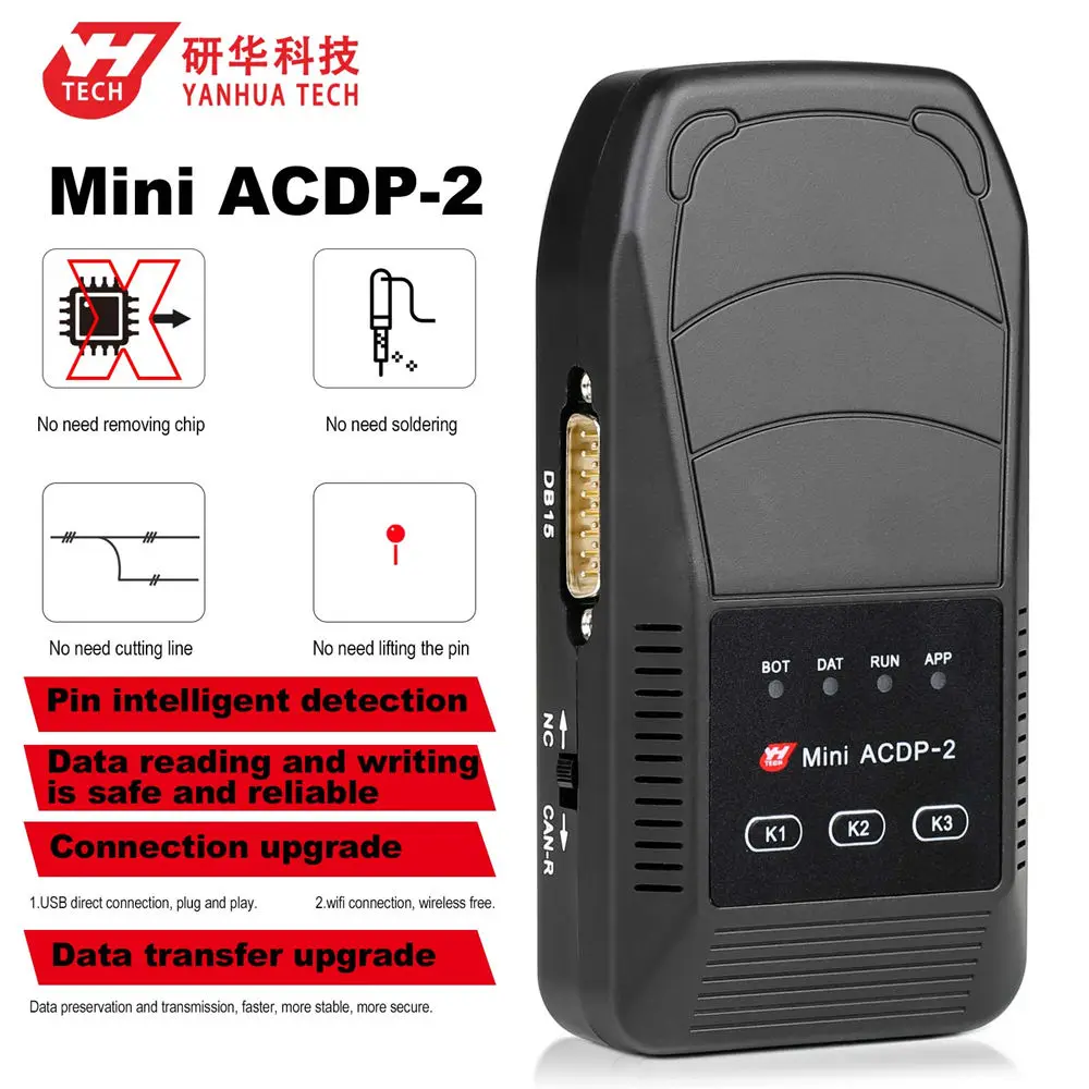 Yanhua Mini ACDP 2 Key Programming Master Basic Module Supports USB and Wireless Connection No Need Soldering