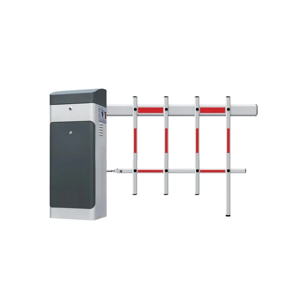 Barrier Gate Operator with Free Fence bar Barrier Arm, Entry/Exit, 18 Feet /Open in 6 Seconds