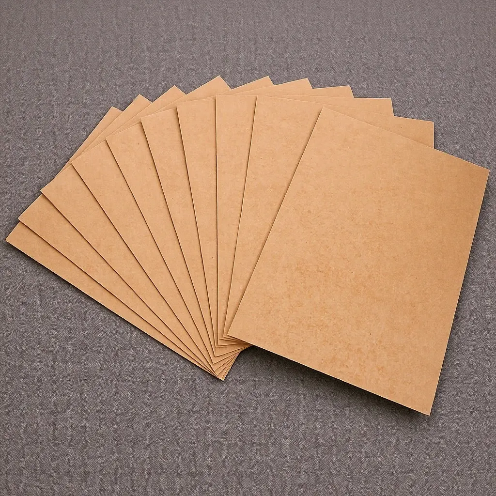 

10Pcs A4 Paper File Folder Single Slot Document Organizer Kraft Material Tear Resistant Easy Closure Organizing