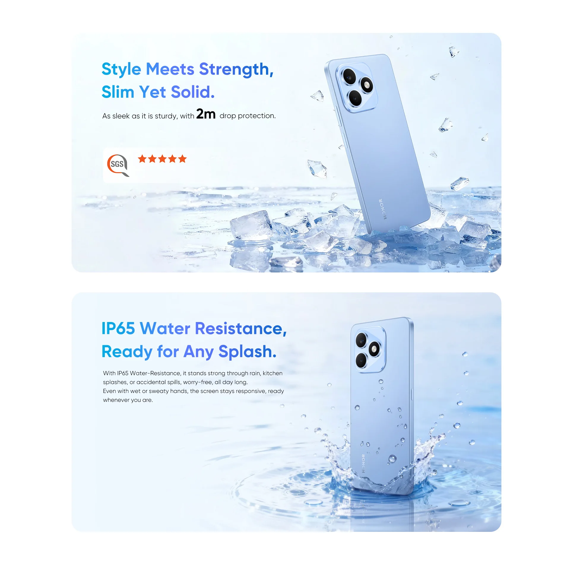 Global Version HONOR X8d Smartphone 8GB+512GB 6.77" 120Hz AMOLED Display 108MP Camera 7000mAh Battery 45W SuperCharge NFC IP65