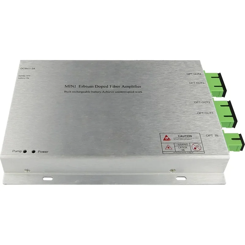 1550nm MINI Erbium Doped Fiber Amplifier 4 Port 16db EDFA