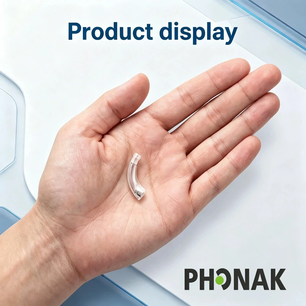 Phonak Hearing Aid Earhook, Replacement Earhook Compatible with Phonak Q5 Q10 Q15 M P SP BTE Hearing Aids
