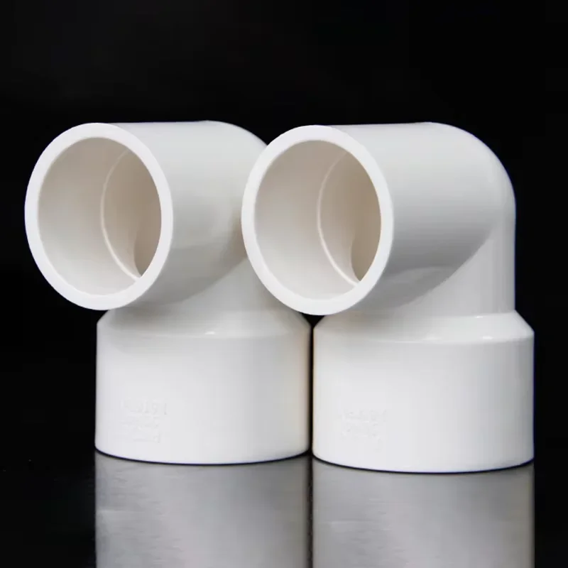 Vacuum Attachment Adapter for Cyclone Separator Vacuum Hose Adapter Hose Connector Reducer 50mm to 25/32/40mm PVC Reducing Elbow