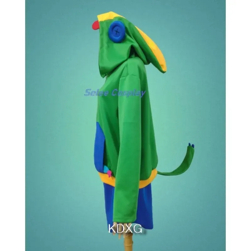 2025 이이레온 코스프레 전설의 후드티 브롤 의상 유니폼 스타 애니메이션 유니섹스 상의 하의 할로윈 파티 롤플레잉 도진 클롯