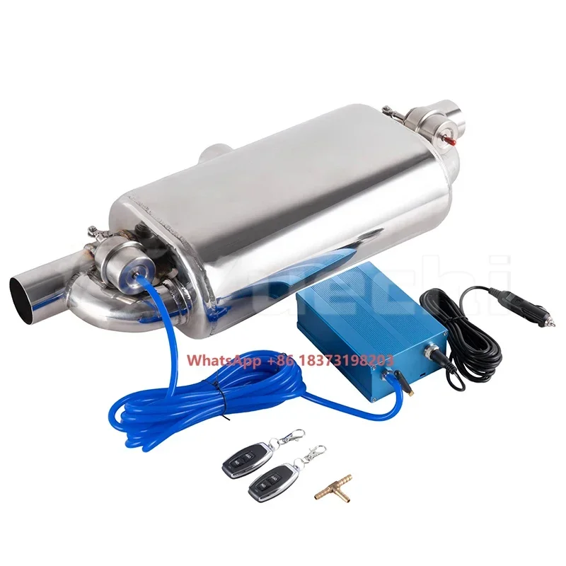 

High Quality Electric Exhaust Valve Remote Control Valvetronic Muffler Exhaust Cutout Universal Escape Muffler