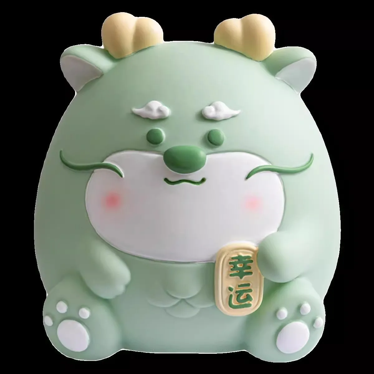 الأطفال أصبع البنك الكتابة على الجدران الإبداعية Kawaii حصالة السيراميك عشية عيد الميلاد هدية عيد الميلاد تمثال ديكور المنزل #3