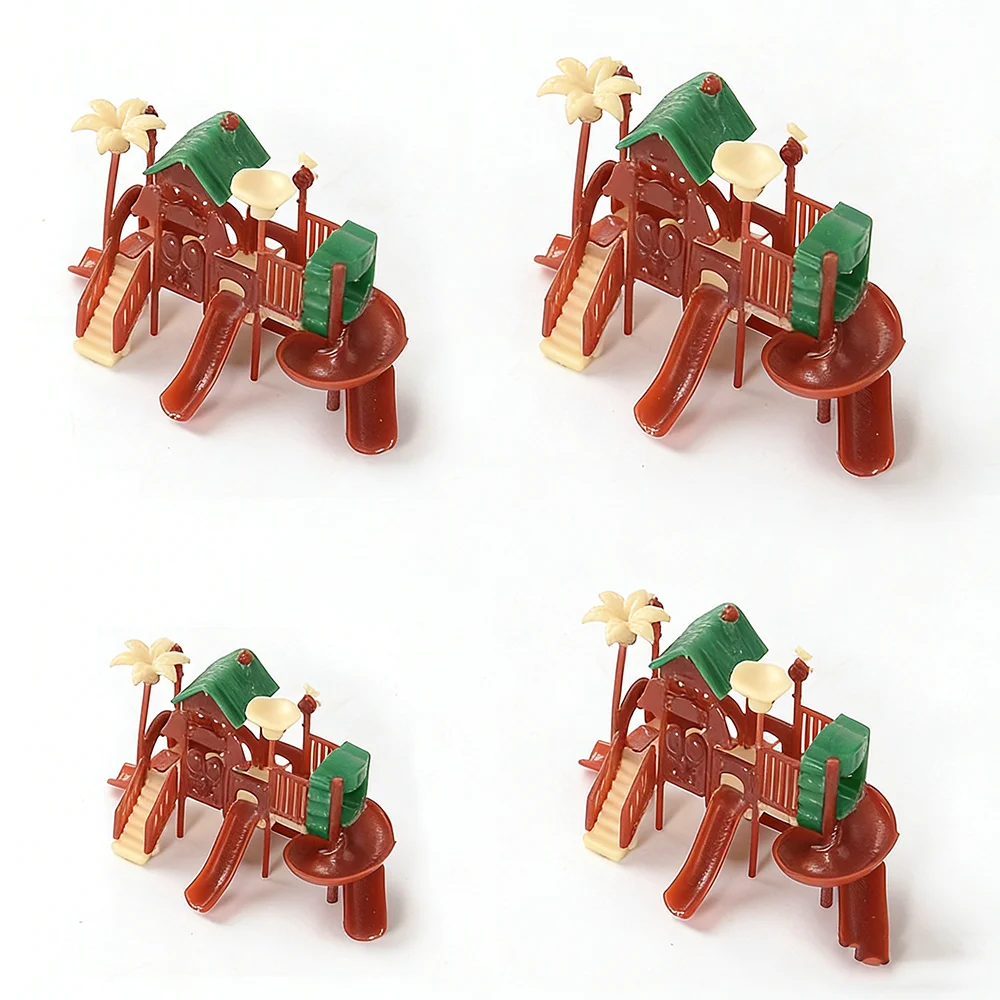 

Miniature Children's Slide Model Playground Amusement Park Park Community Garden Scene Architectural Sand Table Landscape DIY