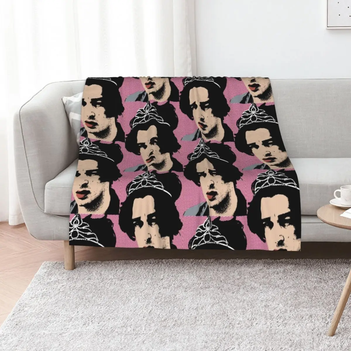 Matt Healy style pop art Throw Blanket Blankets For Baby wednesday heavy to sleep warm winter Sofa Thermal Blankets