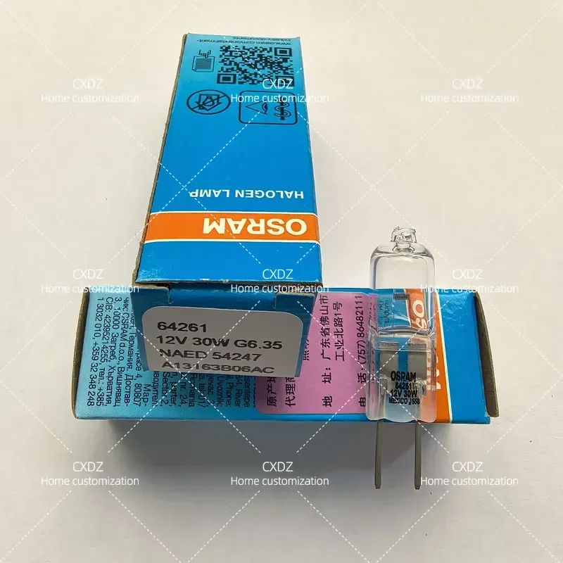 64261 12V30W Optical Instrument Slit Microscope Tungsten Halogen Bulb MAED 54247