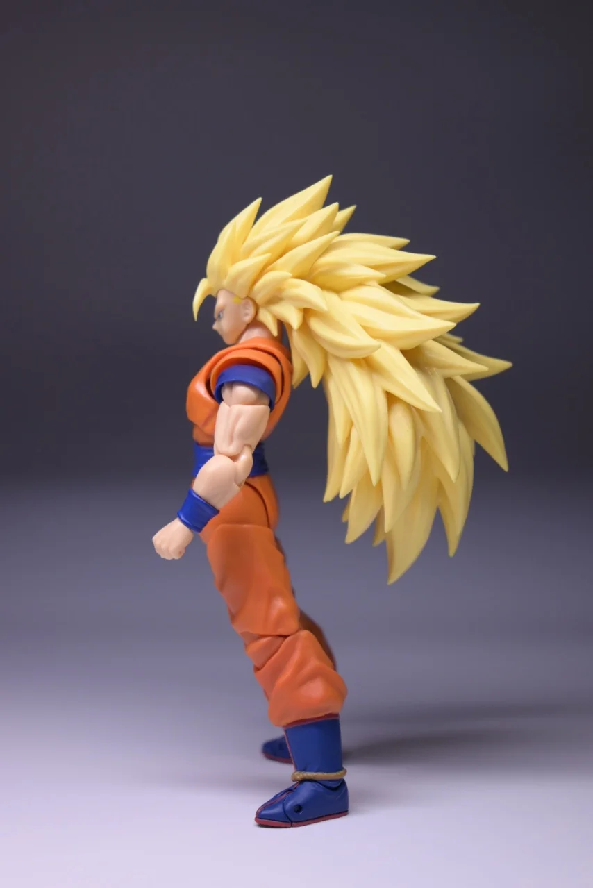 ZD Studio Dragon Ball SHF Super Saiya SSJ3 Vegito Bardock Son Goku