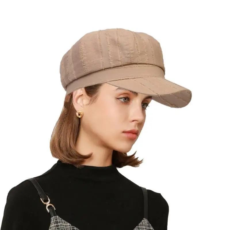 قبعة بيريه للفتيات 39BB لطيفة لرسام الثقافة الفرعية قبعة احتفالية للخريف والصيف #2