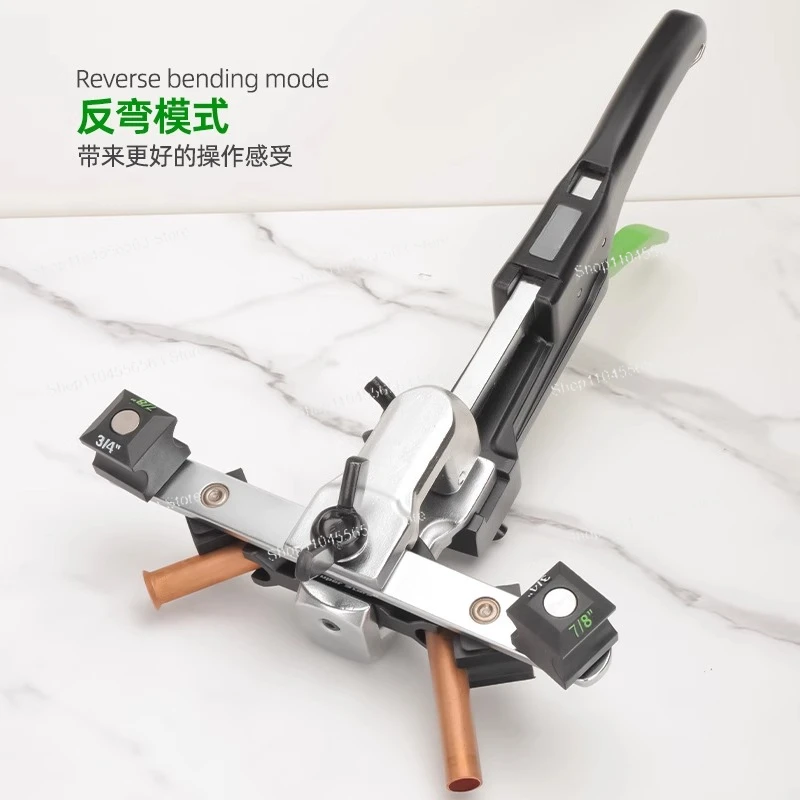 

Комбинированный медный трубогиб STR999 для прямого и обратного изгиба, ручной гибочный трубогиб 6-22 мм