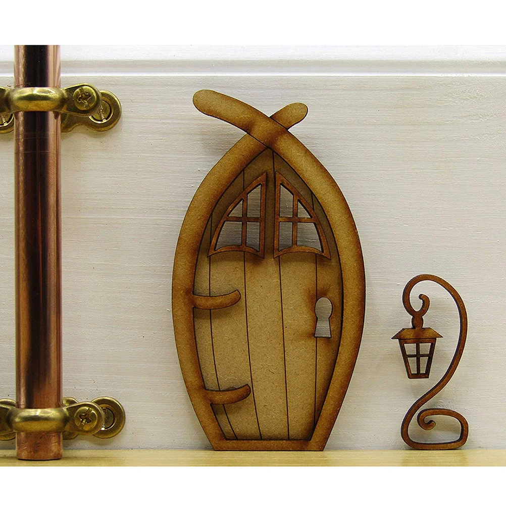 

Household Garden Decoration Decorations DIY Wood Kits Fairy Courtyard Miniature