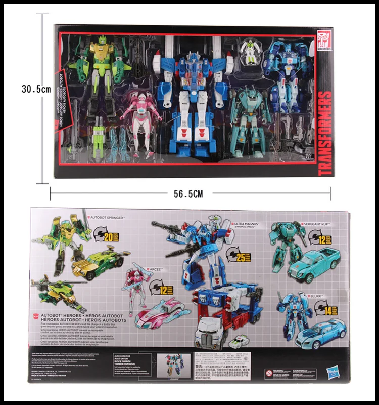 ในสต็อก TAKARA TOMY Transformers ของเล่น 30th ANNIVERSARY 1986 ภาพยนตร์ชุด Ultra Magnus ฤดูใบไม้ผลิถ้วย Arcee Long-winded Collection