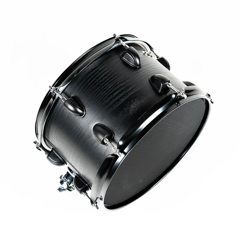 

10-Inch Professional High Sensitivity Electric Percussion Tom Drum Set Realistic Sound Recording Gong & Cymbals for Performance