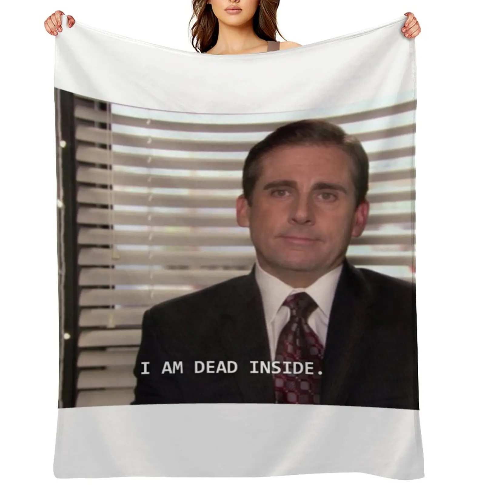 i am dead inside Throw Blanket Comforter Decoratives Bed for sofa Blankets