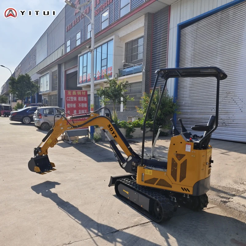 Mini escavatore caldo personalizzato Ce Epa Euro 5 Motore Kubota Potente mini escavatore multiuso per uso scenario