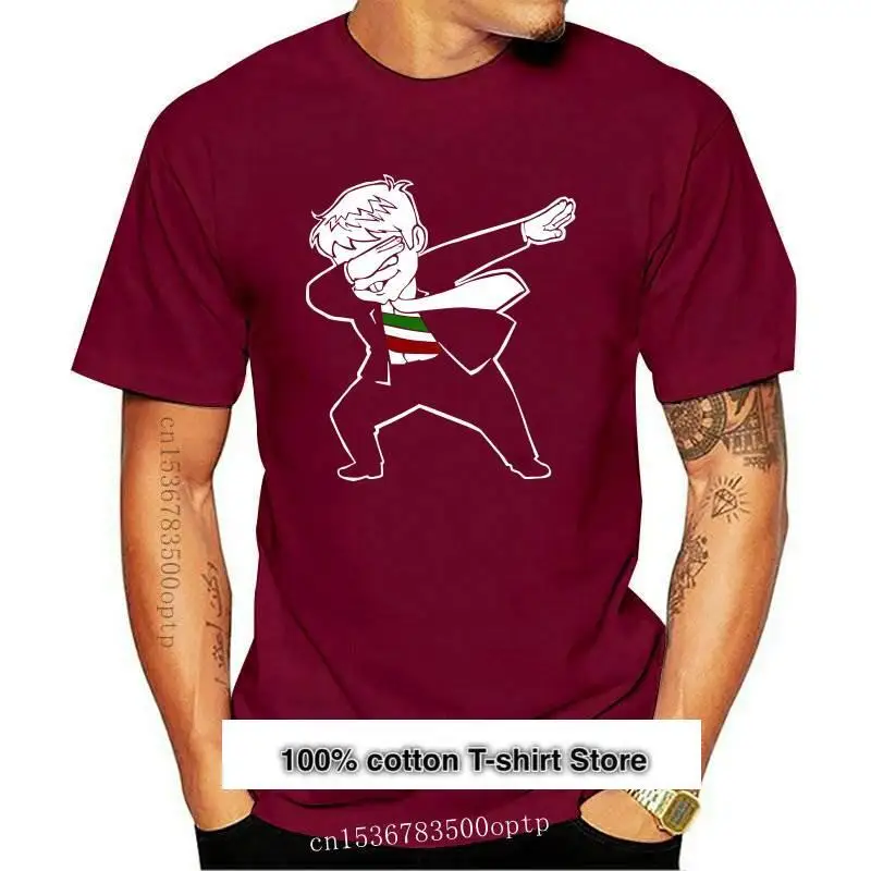 

Amlo Andrs-майка negra divertida de Dabbing, camisetas transpirables, Топы