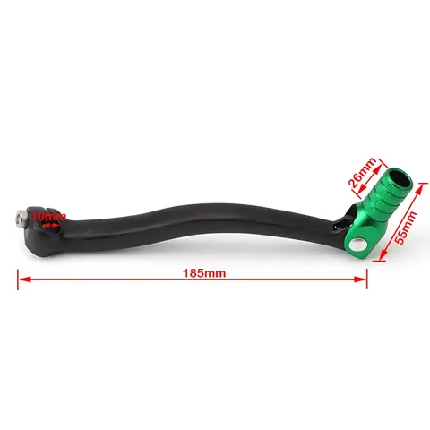 CNC 알루미늄 접이식 기어 시프터 시프트 레버 70cc 90cc 110cc 125cc 150cc 200cc 250cc 오토바이 ATV 먼지 핏 자전거