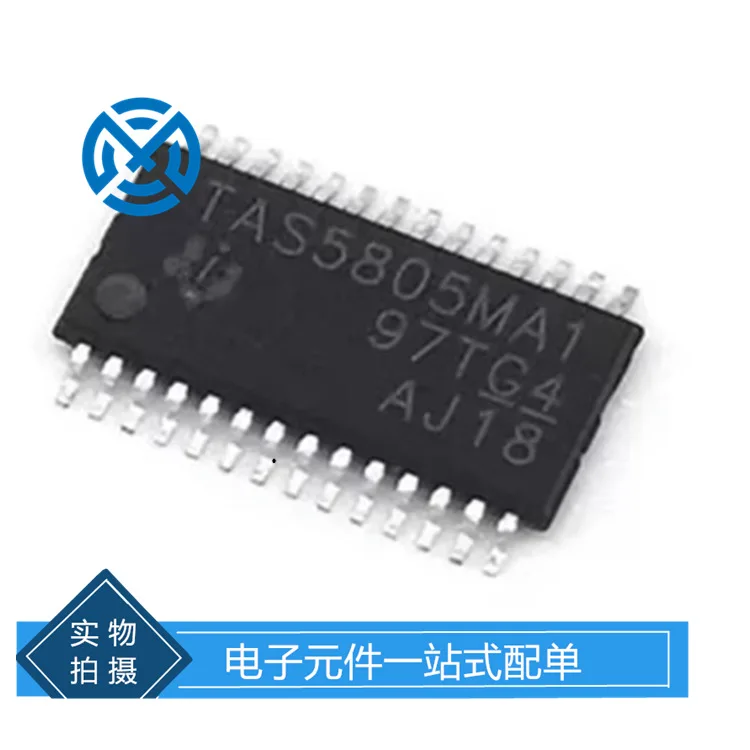 Electronic components TAS5805MPWPR audio amplifier analog mixed signal IC chip original stock