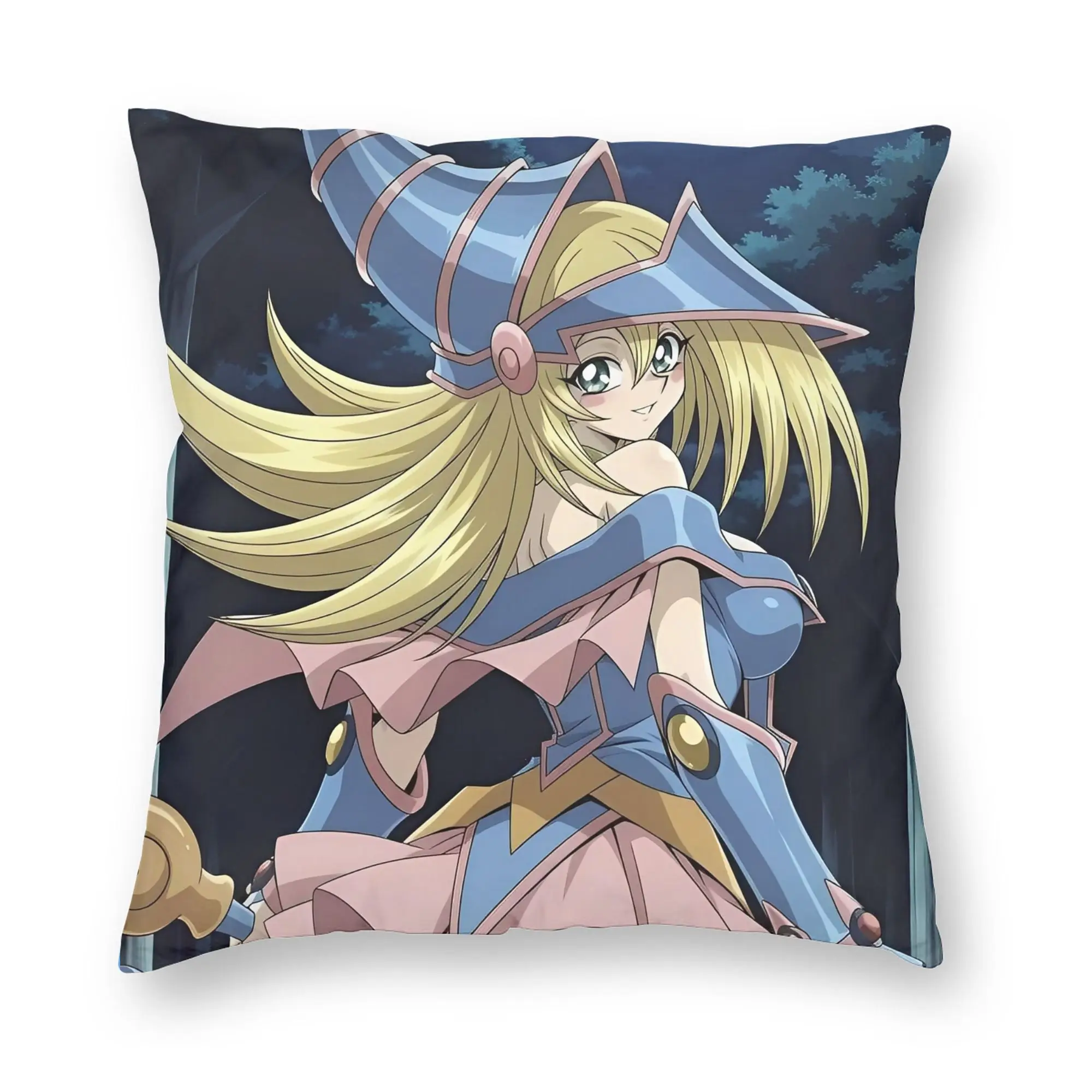 Anime Yu Gi Oh Card Pillowcase Printed Polyester Cushion Cover Decor  Pillow Case Cover Chair Square 18''