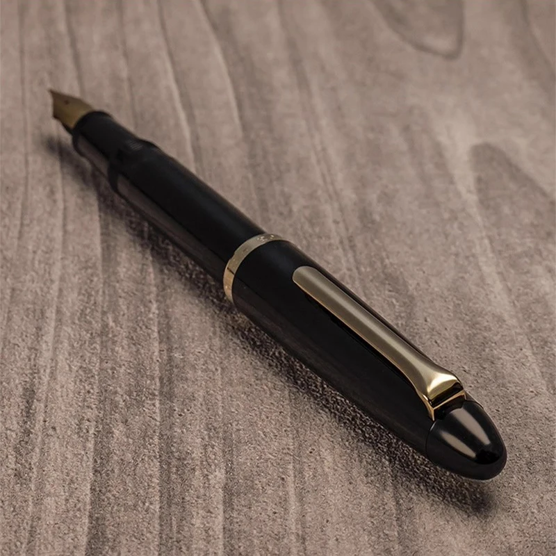 YIHAN Japanese Sailor Classic Resin Fountain Pen Russian Student Hot Style Practicing Iridium Gold Pen 0.38mm Nib Stationery