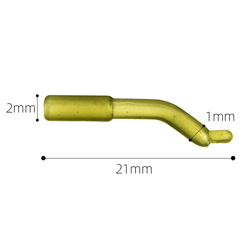 Carp Fishing Accessories Hook Tube Rubber Hair Rig Line Aligner Anti Tangle Sleeves Positioner For Carp Fishing End Tackle image 6