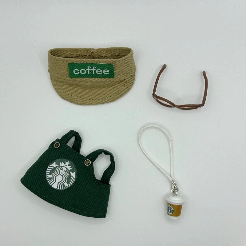 ملابس ستاربكس لابوبو ملابس لابوبو عصرية لدمية لابوبو مناسبة للدمى مقاس 6.65 بوصة لتزيين هدايا حفلات الهالوين