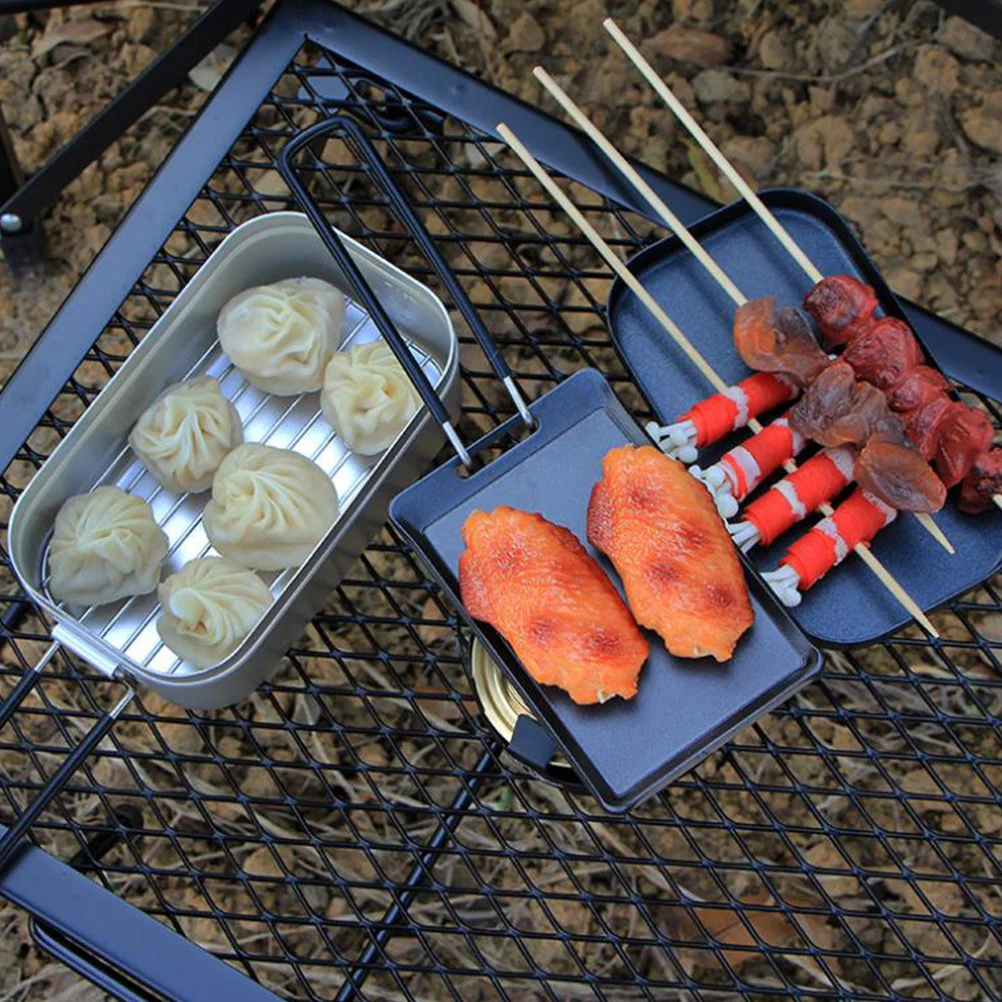 

Portable Aluminum Alloy Lunch Box Leakproof Food Storage Container for Office School Outdoor Camping Bento Box