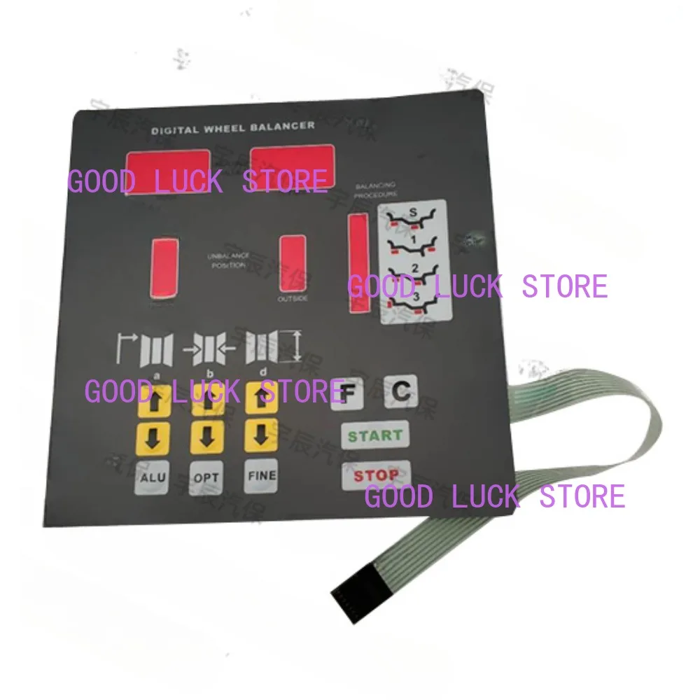 For Unite Wheel Balancer Accessories U-500 Balancing Machine Keyboard Panel Control Panel Mainboard 1PC