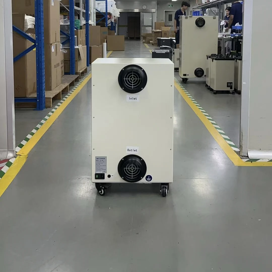 Strong Suction High Efficiency 330W Industry Dust Collector for Laser Cutting Machine Smoke and Odor Removal