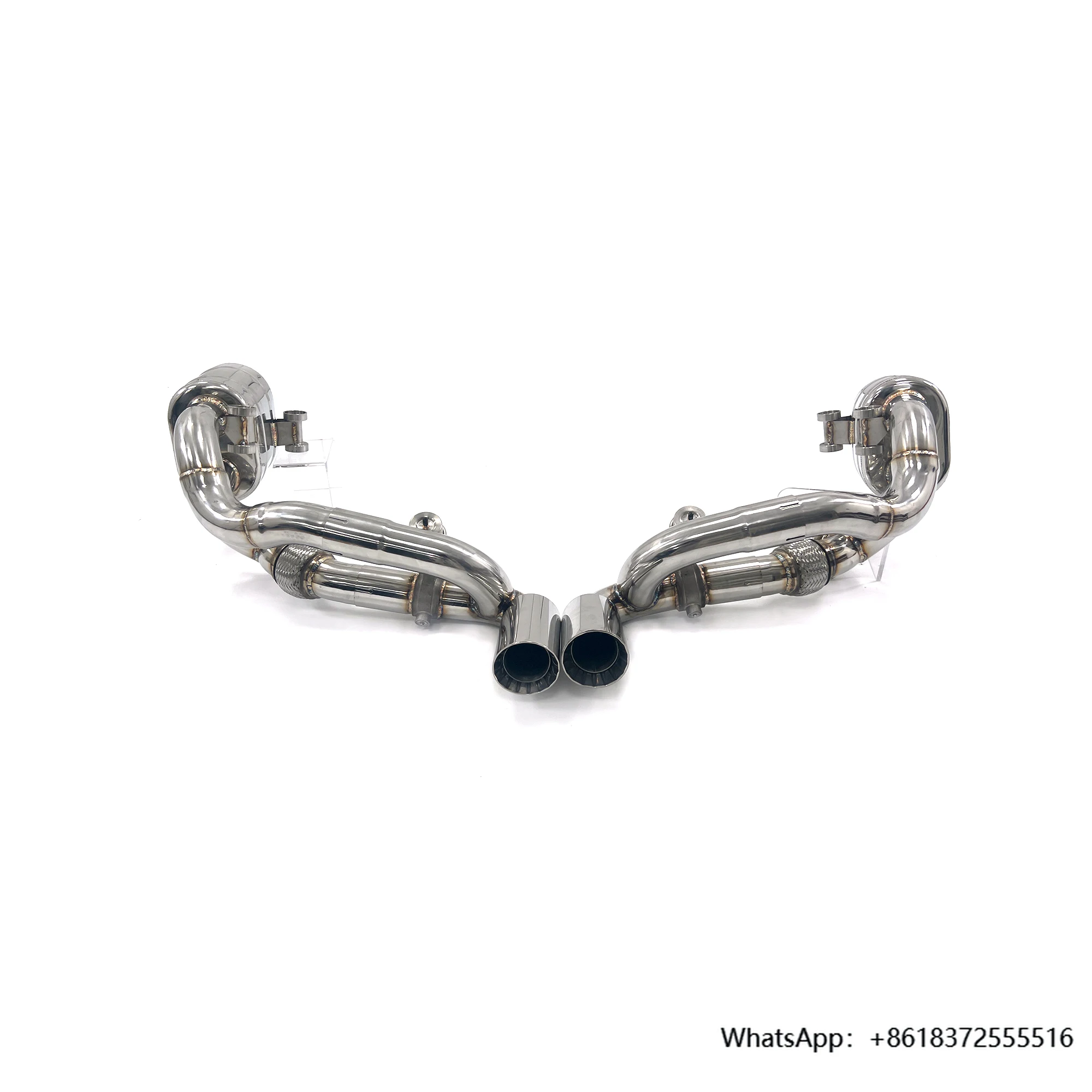 

ING Exhaust System Stainless Steel Exhaust Catback for Porsche 911 991.1 Upgrade GT3 Auto Tuning Exhausted Pipes CAR ACCESSORIES