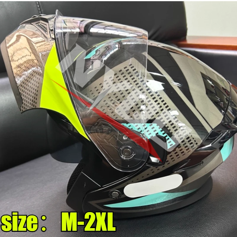 

Motorcycle Helmet 57-64cm 3C Certified Bluetooth Anti-Fog Full Face Helmet for Men Women casco moto talla s 헬멧썬바이저