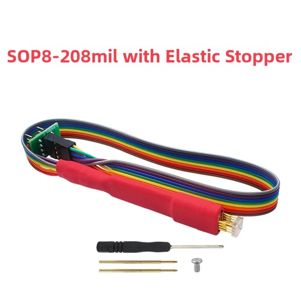 Chip Programming And Discharging Probe Adapter With Optional Spring Pins For 6x5mm And 8x6mm Packages For Industrial Electronics