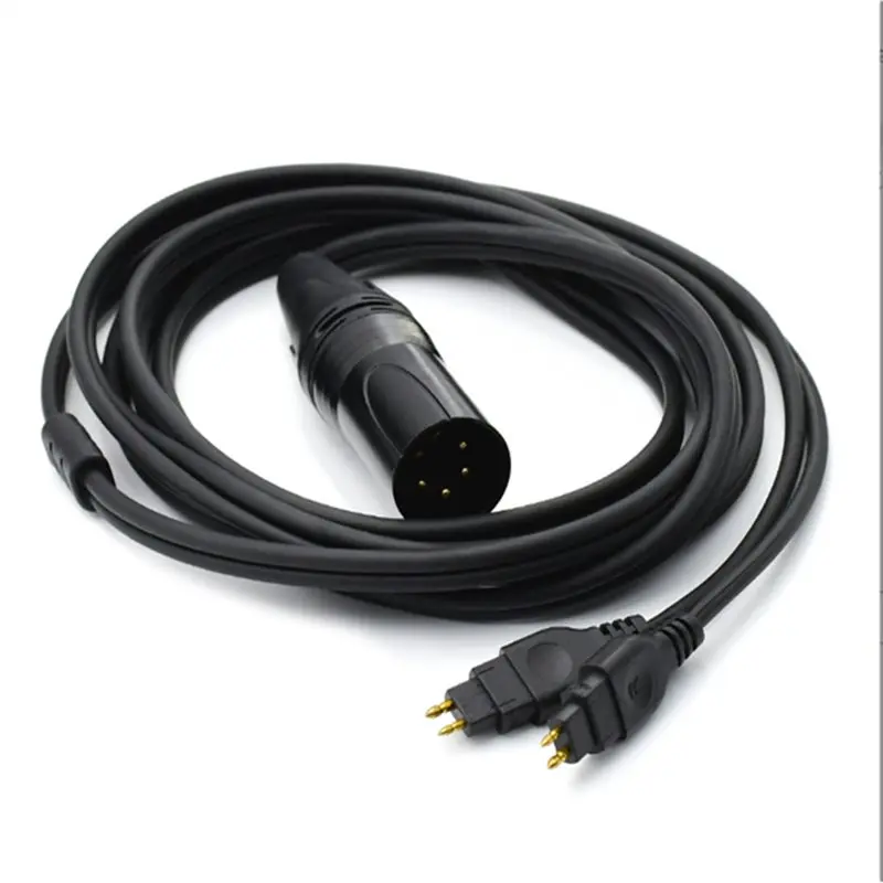 ABKQ-Balanced Headphone Audio Replacement Cable 4-PIN XLR Connector For Sennheiser HD600 HD650 Hd660s HD580 Headset Upgrades