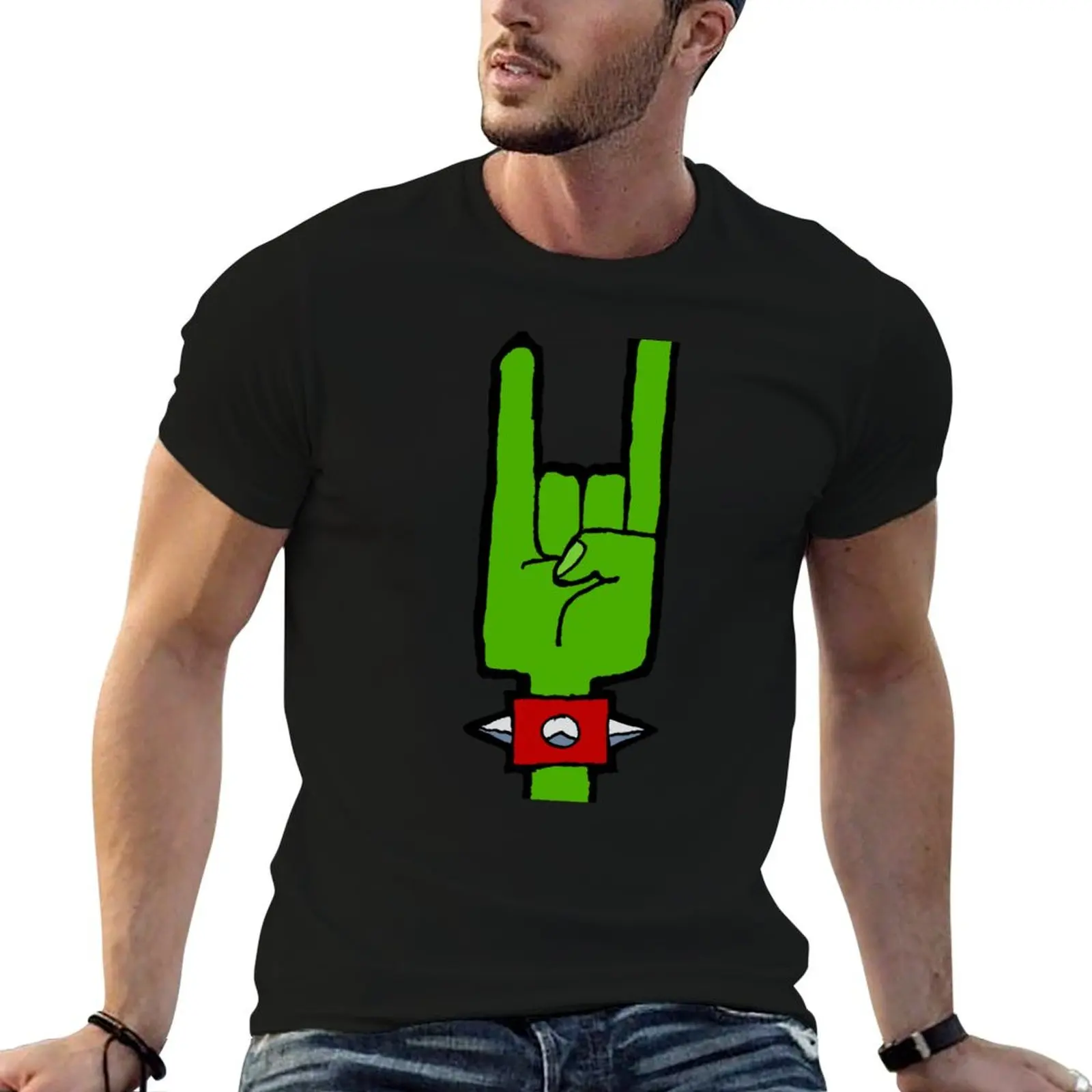 THRASH IT OUT podcast goblin thrash horns T-Shirt Athletic Quick Dry T-Shirt for Men